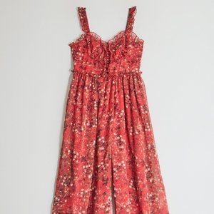NWT Farrow Red Jumpsuit